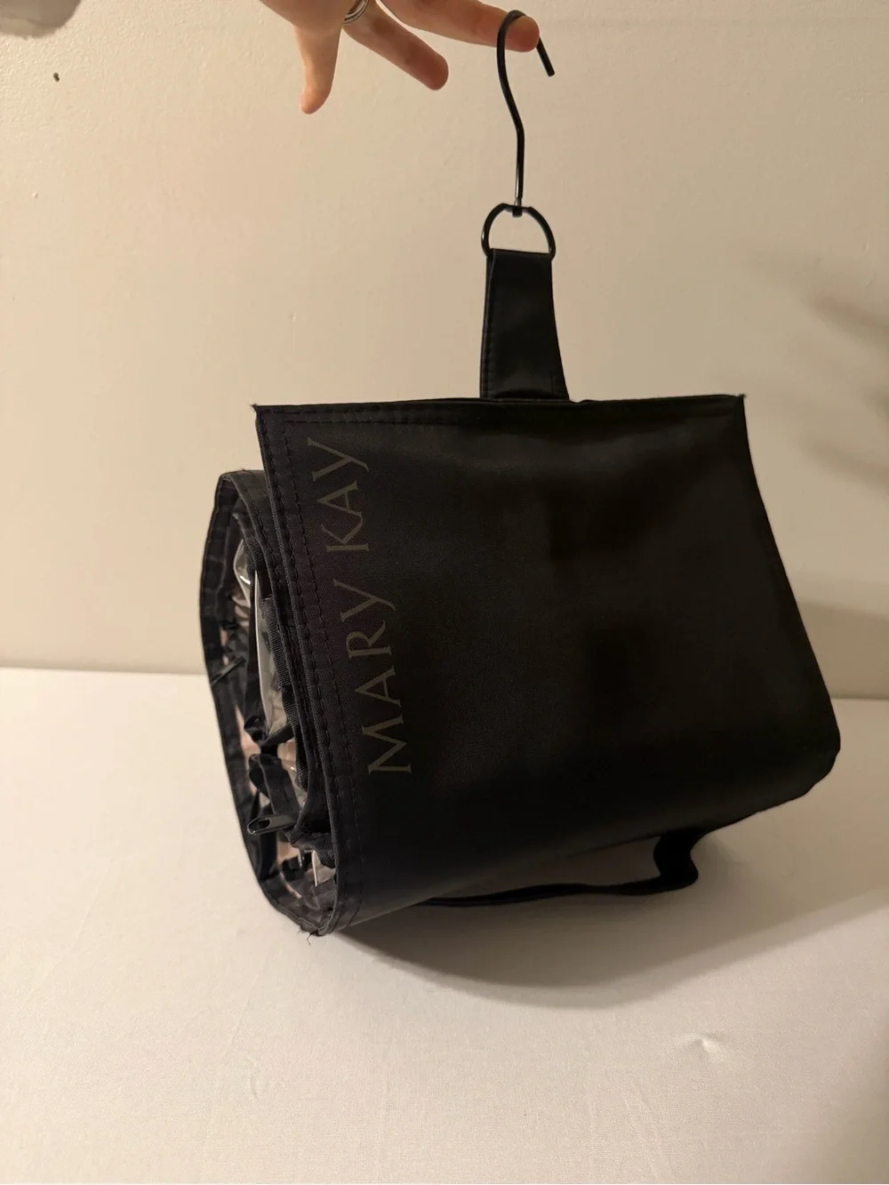 Mary Kay Roll Up Hanging Cosmetic Organizer with Hook